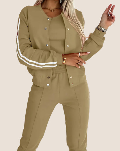 Carolina 3 Piece Set - Button Down Jacket