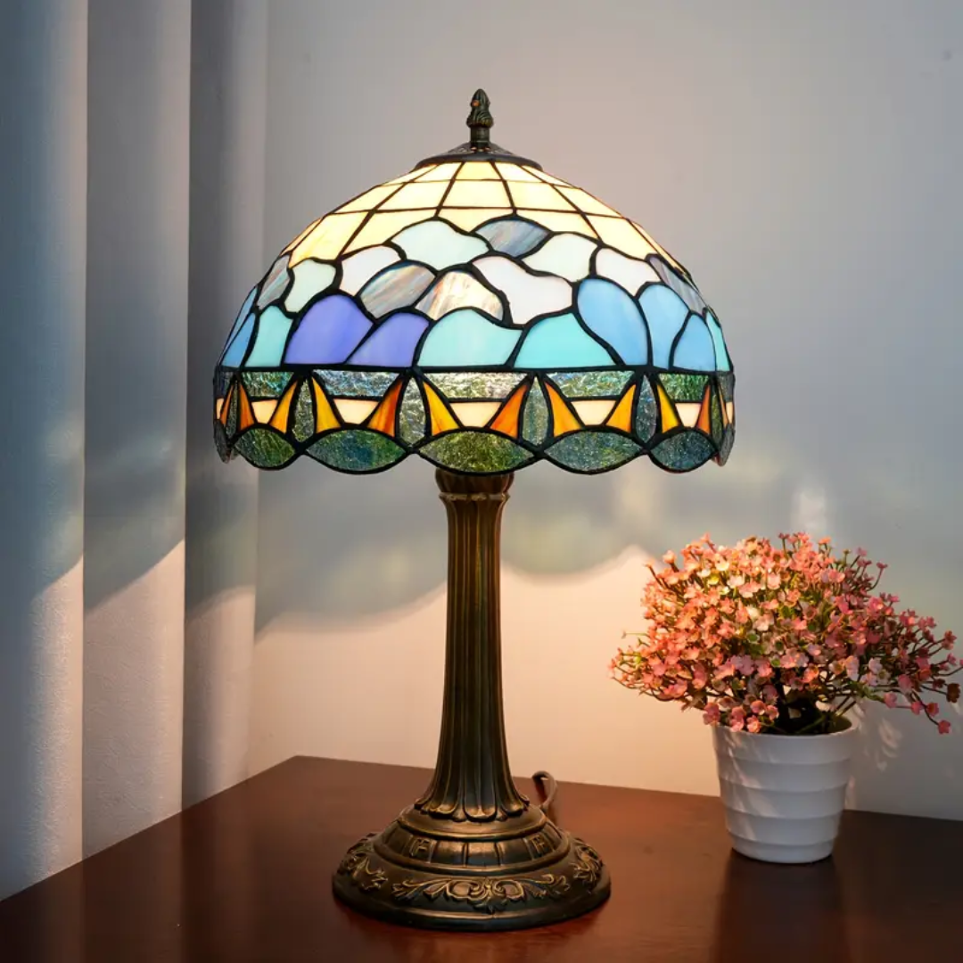 Vibrant Rose-Inspired Lamp